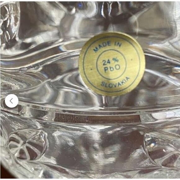 Fifth Avenue Crystal “Alexandra” Egg Trinket Box Slovakia 24% Lead Crystal - Picture 3 of 4